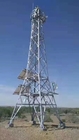 Башня мобильной телефонной связи стальной структуры угла микроволна 20m до 100m