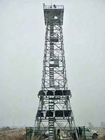 Башня мобильной телефонной связи стальной структуры угла микроволна 20m до 100m