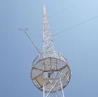 Башня провода связи 72m 3 шагающая Guyed