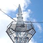 Башня электрической решетки связи 55m трубчатая стальная