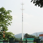 Трубка башни 35m телекоммуникаций связи мобильного телефона Monopole одиночная
