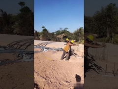 3 Legs Steel Tubular Lattice Communication Antenna Tower Installation