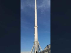 Plug In Communication Antenna Single Tube Monopole Tower Hot Dip Galvanized