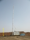 Быстрая гальванизированная труба одиночной башни связи интеграции 20 до 32м горячая