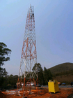 30m 3 башни решетки телекоммуникаций интернета WIFI ноги 5G ноги 4 поддерживать стальной само-