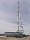 Башня телекоммуникаций мобильного телефона башни интернета горячего ПОГРУЖЕНИЯ гальванизированная Q345 5g стальная