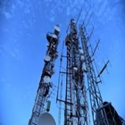 ISO9001 гальванизировало башню угловой радиосвязи 4 ног стальную с арестом падения