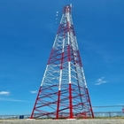 Угловое 3leg гальванизировало стальную мобильную башню антенны с кронштейнами MW