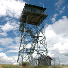 60m гальванизированная башня предохранителя решетки стальная военная