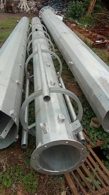 УГОДИТЕ башне антенны поляка 56m BTS само- поддерживая