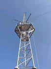 башня решетки Guyed рангоута связи 50m электрическая