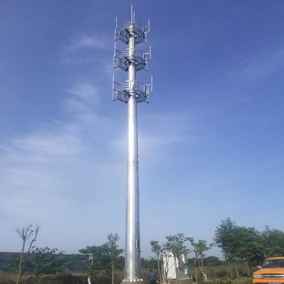 Башня радиосвязи 15m Wifi антенны Monopole стальная