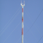 Горячее погружение гальванизировало башню антенны Guyed 40m трубчатую