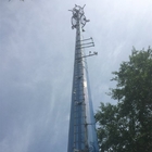 Башня 80m антенны MW соединения фланца Monopole стальная