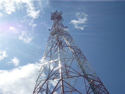 Само- поддерживая башня 80m антенны 4g 4 шагающая