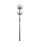 Напудрите покрытое стальное Monopole широковещание башни/4g/сигнал сотового телефона