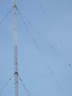 Гальванизированный рангоут радиосвязи башни провода 50m Guyed