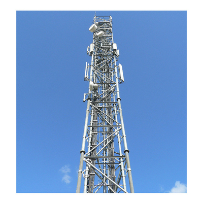 структура угла стального прута телекоммуникаций 3 70m Gsm шагающей гальванизированная башней
